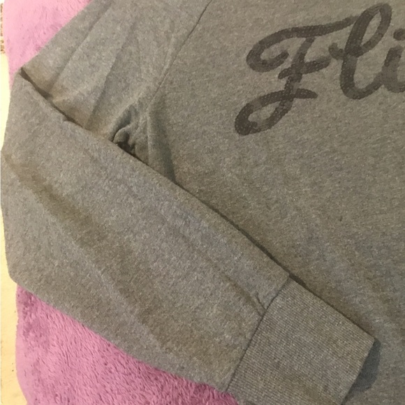 Charlotte Russe Adorable Grey & Black Sequin Long Sleeve Top - Picture 12 of 13